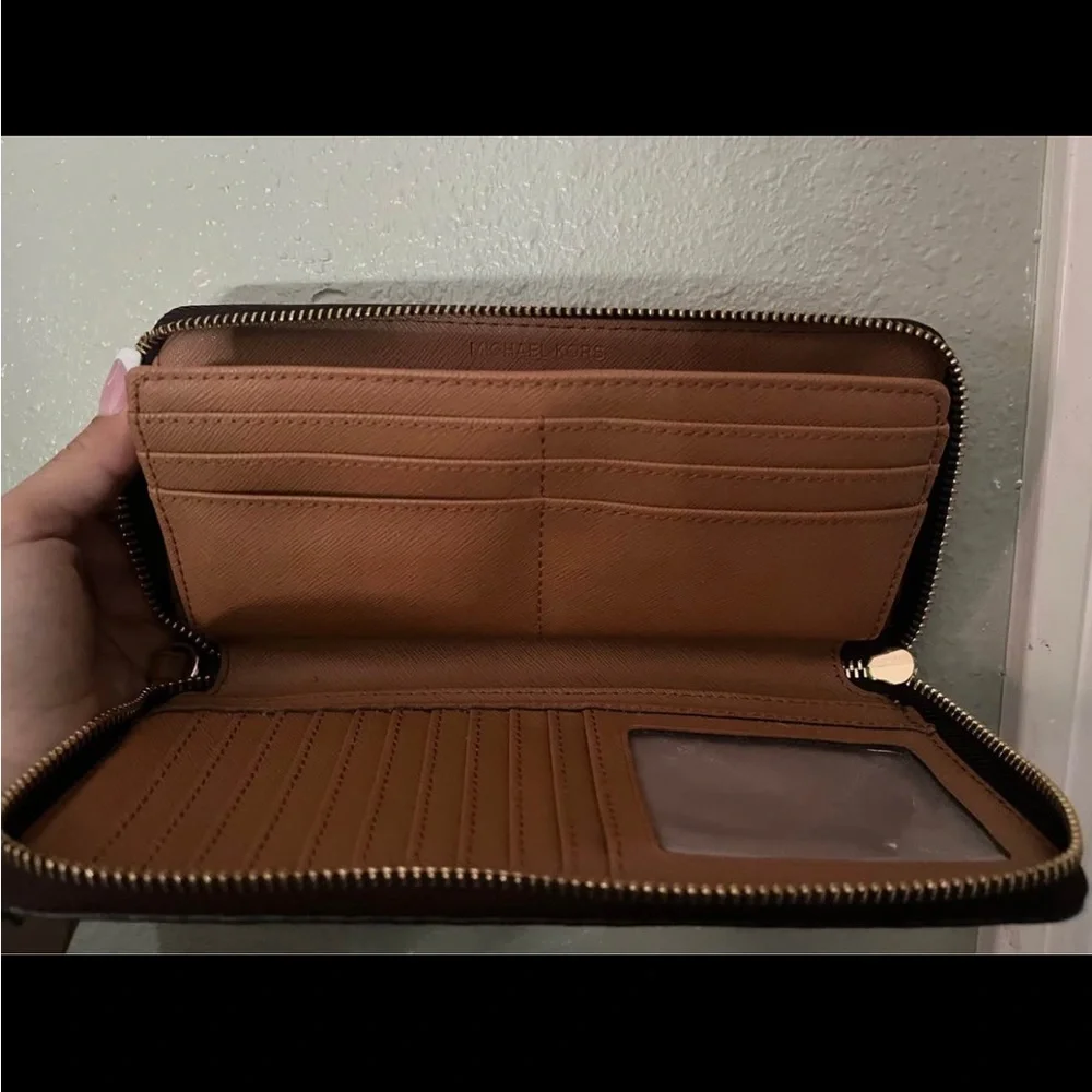 Michael Kors Dark Brown Wallet